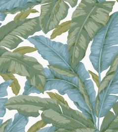 Banane Wallpaper by Jannelli&Volpi Green/Teal Banane Wallpaper by Jannelli&Volpi Green/Teal