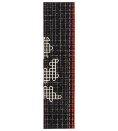 Bandas Single D Rug by GAN Black Bandas Single D Rug by GAN Black