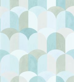 Bandol Wallpaper by Caselio Bleu Ocean Bandol Wallpaper by Caselio Bleu Ocean