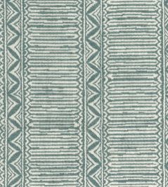 Bansuri Fabric by Nina Campbell Teal Bansuri Fabric by Nina Campbell Teal