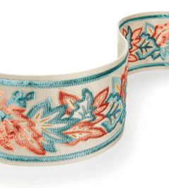 Banyan Braid Trimming by Osborne & Little Terracotta/Teal Banyan Braid Trimming by Osborne & Little Terracotta/Teal