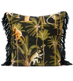 Barbados Cushion 50 x 50cm by MINDTHEGAP Anthracite Barbados Cushion 50 x 50cm by MINDTHEGAP Anthracite