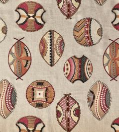 Barbican Fabric by Ian Sanderson Sumac Barbican Fabric by Ian Sanderson Sumac