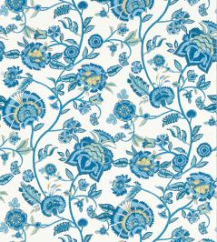 Barmeri Wallpaper by Clarke & Clarke Cobalt Barmeri Wallpaper by Clarke & Clarke Cobalt