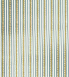 Barneby Stripe Fabric by Sanderson Woad/Olive Barneby Stripe Fabric by Sanderson Woad/Olive