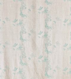 Butterflies Fabric by Barneby Gates Blue Butterflies Fabric by Barneby Gates Blue
