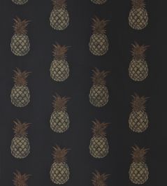 Pineapple Wallpaper by Barneby Gates Charcoal Pineapple Wallpaper by Barneby Gates Charcoal