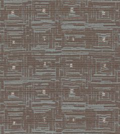 Barry FR Fabric by Zimmer + Rohde Blue/Brown Barry FR Fabric by Zimmer + Rohde Blue/Brown
