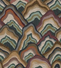 Baru Fabric by Casamance Celadon/Pourpre Baru Fabric by Casamance Celadon/Pourpre