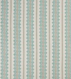 Basholi Fabric by Nina Campbell Blue Basholi Fabric by Nina Campbell Blue
