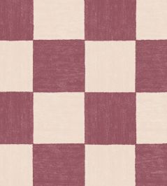 Battenberg Wallpaper by Woodchip & Magnolia Mulberry Battenberg Wallpaper by Woodchip & Magnolia Mulberry
