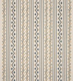 Bayton Fabric by Colefax And Fowler Blue/Cream Bayton Fabric by Colefax And Fowler Blue/Cream
