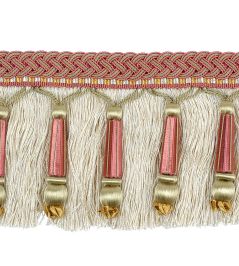 Beaded Cut Fringe 125mm Trimming by Houles 9040 Beaded Cut Fringe 125mm Trimming by Houles 9040