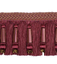 Beaded Cut Fringe 125mm Trimming by Houles 9530 Beaded Cut Fringe 125mm Trimming by Houles 9530