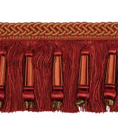 Beaded Cut Fringe 125mm Trimming by Houles 9570 Beaded Cut Fringe 125mm Trimming by Houles 9570