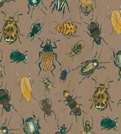 Beetle Fabric by Arley House Bronze Beetle Fabric by Arley House Bronze