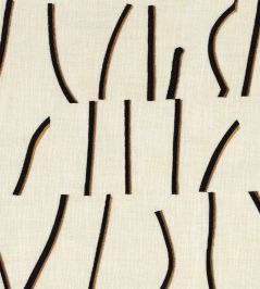 Bejuco Fabric by Casamance Ambre Noir Bejuco Fabric by Casamance Ambre Noir