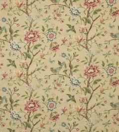 Belgrove Fabric by Colefax and Fowler Pink/Green Belgrove Fabric by Colefax and Fowler Pink/Green