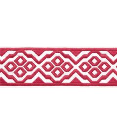Belinda Tape Trimming by Thibaut Peony Belinda Tape Trimming by Thibaut Peony