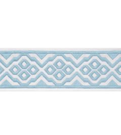 Belinda Tape Trimming by Thibaut Powder Belinda Tape Trimming by Thibaut Powder