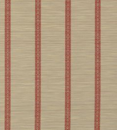 Bellagio Stripe Fabric by Zoffany Sandstone/Russet Bellagio Stripe Fabric by Zoffany Sandstone/Russet