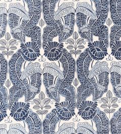 Belle De Nuit Wallpaper by Christopher Farr Cloth Cobalt Belle De Nuit Wallpaper by Christopher Farr Cloth Cobalt