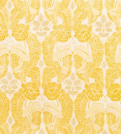 Belle De Nuit Fabric by Christopher Farr Cloth Lemon Belle De Nuit Fabric by Christopher Farr Cloth Lemon