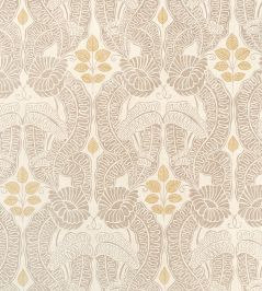 Belle De Nuit Fabric by Christopher Farr Cloth Natural Belle De Nuit Fabric by Christopher Farr Cloth Natural