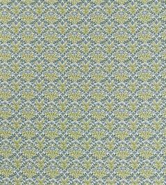 Bellflowers Weave Outdoor Fabric by Morris & Co Sky Blue/Forest Bellflowers Weave Outdoor Fabric by Morris & Co Sky Blue/Forest