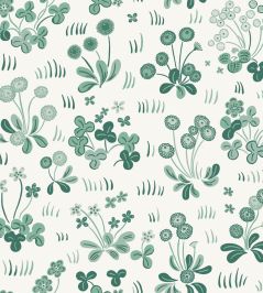 Bellis Wallpaper by Sandberg Emerald Bellis Wallpaper by Sandberg Emerald