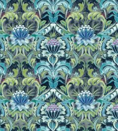 Belvedere Fabric by Arley House Sapphire Belvedere Fabric by Arley House Sapphire