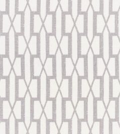 Belvedere Fabric by Schumacher Grey Belvedere Fabric by Schumacher Grey