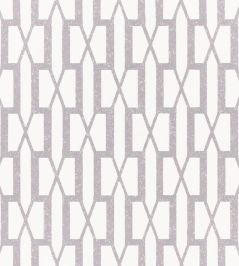 Belvedere Wallpaper by Schumacher Grey Belvedere Wallpaper by Schumacher Grey