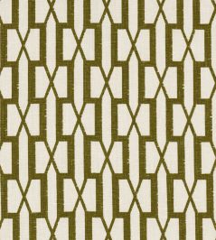 Belvedere Fabric by Schumacher Olive Belvedere Fabric by Schumacher Olive
