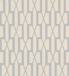 Belvedere Wallpaper by Schumacher Orpington Blue Belvedere Wallpaper by Schumacher Orpington Blue