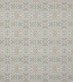 Benaki Fabric by GP & J Baker Aqua Benaki Fabric by GP & J Baker Aqua