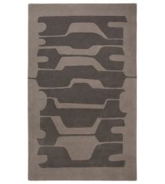 Benares by Matthew Hilton Rug by CF Editions Pewter Benares by Matthew Hilton Rug by CF Editions Pewter