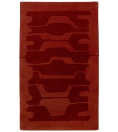 Benares by Matthew Hilton Rug by CF Editions Rust Benares by Matthew Hilton Rug by CF Editions Rust