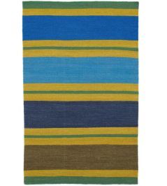 Benares Rug by Designers Guild Azure Benares Rug by Designers Guild Azure