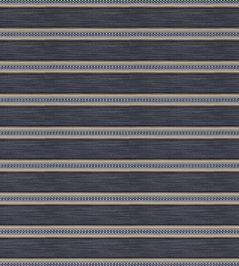 Berber Stripe Fabric by Madeaux 04 Indigo Berber Stripe Fabric by Madeaux 04 Indigo