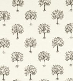 Bergamot Fabric by Clarke & Clarke Charcoal/Linen Bergamot Fabric by Clarke & Clarke Charcoal/Linen