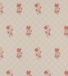 Berkeley Sprig Wallpaper by Colefax and Fowler Red Berkeley Sprig Wallpaper by Colefax and Fowler Red