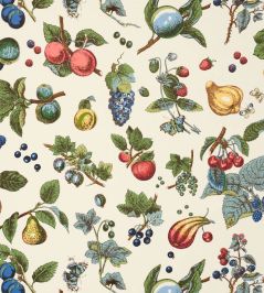 Berry Grove Wallpaper by Schumacher Ivory Berry Grove Wallpaper by Schumacher Ivory