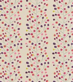 Berry Tree Fabric by Scion Mink / Plum / Berry / Lime Berry Tree Fabric by Scion Mink / Plum / Berry / Lime