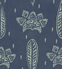 Bethel Batik Wallpaper by MINDTHEGAP Cobalt Bethel Batik Wallpaper by MINDTHEGAP Cobalt