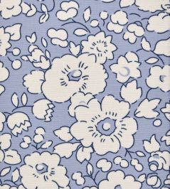 Betsy Bloom in Easton Fabric by Liberty Lapis Betsy Bloom in Easton Fabric by Liberty Lapis