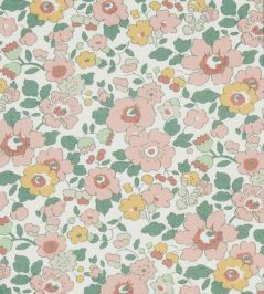 Betsy Flora Fabric by Liberty Slipper Betsy Flora Fabric by Liberty Slipper