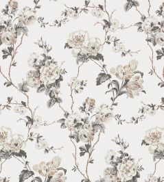 Betty Wallpaper by Schumacher Charcoal Betty Wallpaper by Schumacher Charcoal
