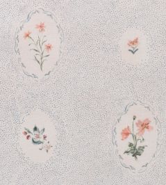 Bibury Sprig Fabric by Parker & Jules Sky Blue Bibury Sprig Fabric by Parker & Jules Sky Blue