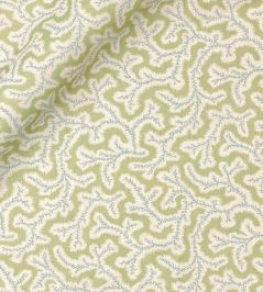 Big Dulcie Linen Fabric by Ian Sanderson Apple Big Dulcie Linen Fabric by Ian Sanderson Apple